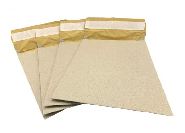Graspapier-Polstertasche mit Falte E4 280x400x50 mm (100 Stück)