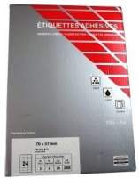 Druckeretiketten 70x37mm DIN A4 Label (100Blatt/VE) Druckeretiketten 70x37mm DIN A4 Label (100Blatt/VE)
