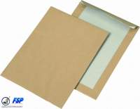 Braune Papprückwandtaschen DIN C5 162x229mm ohne Fenster haftklebend Braune Papprückwandtaschen DIN C5 162x229mm ohne Fenster haftklebend