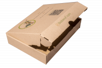Brauner Maxibriefkarton Postkarton mit Wunschdruck Brauner Maxibriefkarton Postkarton mit Wunschdruck