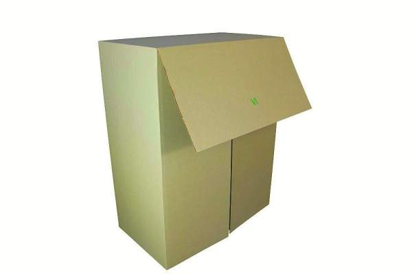 Faltkarton aus Gras 700x550x300mm