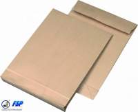 Braune DIN B4 250x353mm Faltentasche ohne Fenster Braune DIN B4 250x353mm Faltentasche ohne Fenster